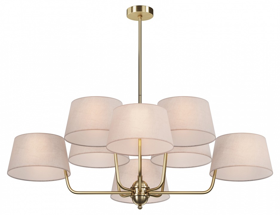 Люстра на штанге Maytoni Модесто MOD360PL-08BS