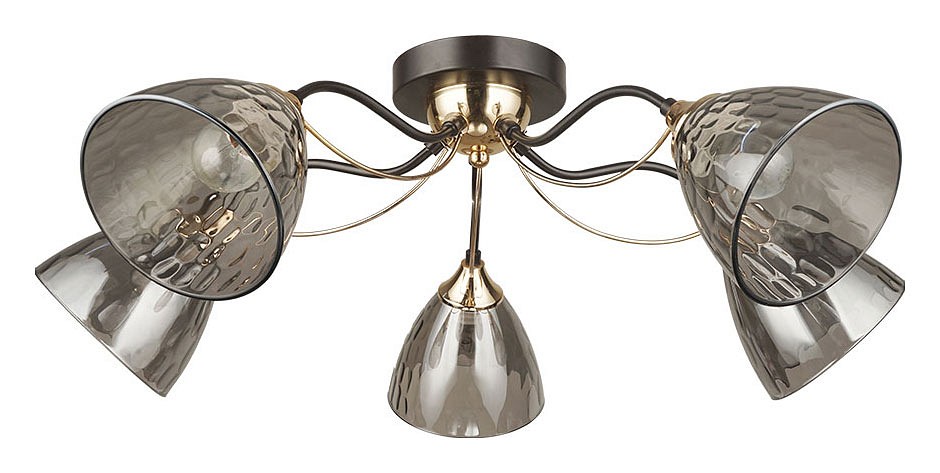 Потолочная люстра Arte Lamp Lily A4366PL-5BK
