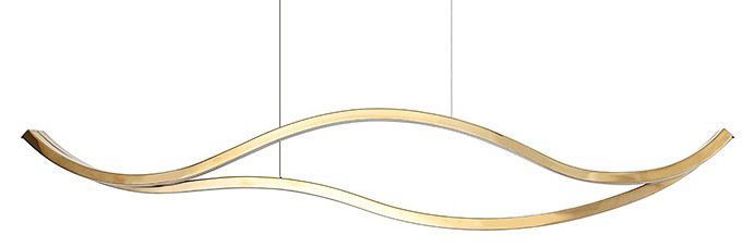 Подвесной светильник Newport 15000 15205/S champagne gold