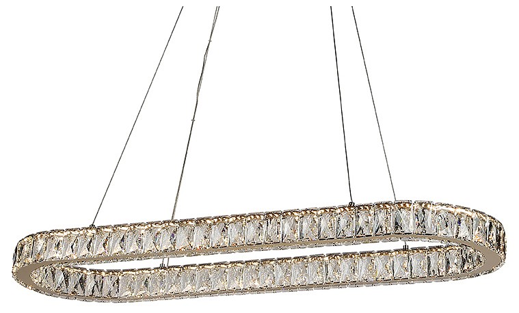 Подвесная люстра Newport  8580/90 C oval gold