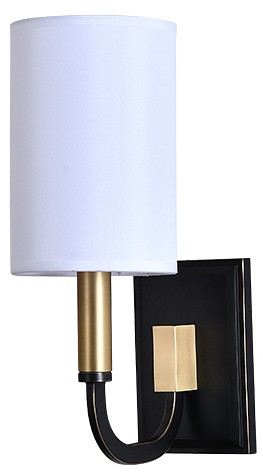 Бра Newport DARINA 35201/A black+brass