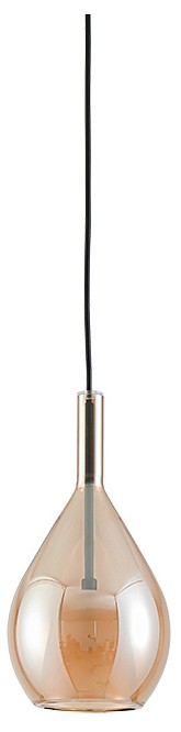Подвесной светильник Newport NORA 7231/S mat.black amber