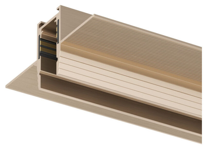 Трек встраиваемый Denkirs SHINE PRIME HIDE TR4902-CP