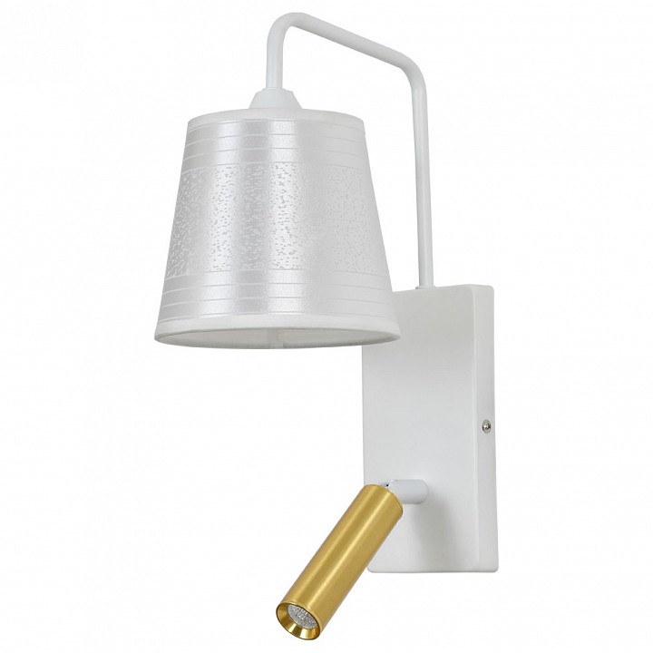 Бра с подсветкой Escada 598 598/1A White/Brass