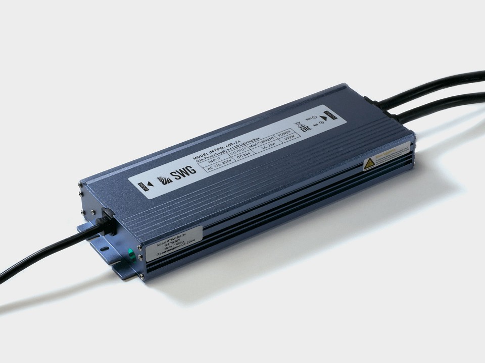 Блок питания SWG MTPW MTPW-600-24