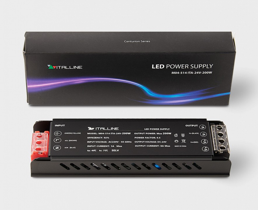 Блок питания Italline M04 M04-514 ITA-24V-200W