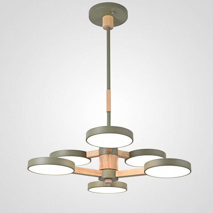 Люстра на штанге Imperiumloft TURNA Khaki TURNA-DBL01