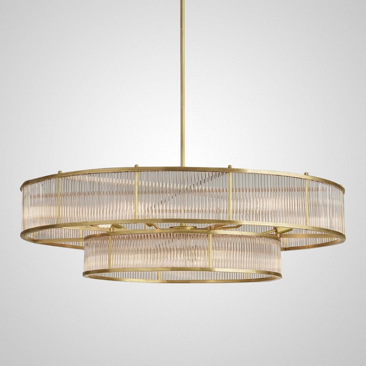 Светильник на штанге Imperiumloft RH Marais Round Chandelier 40,2668