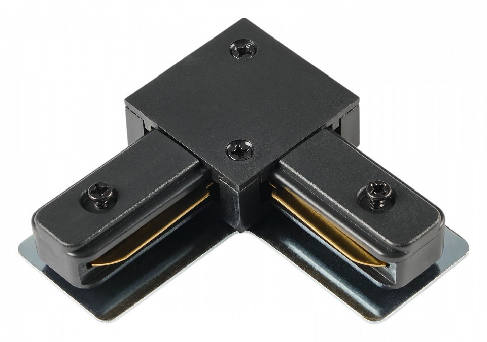 Соединитель угловой L-образный для треков накладных MyFar Accessories for Single MT0101-CL-B