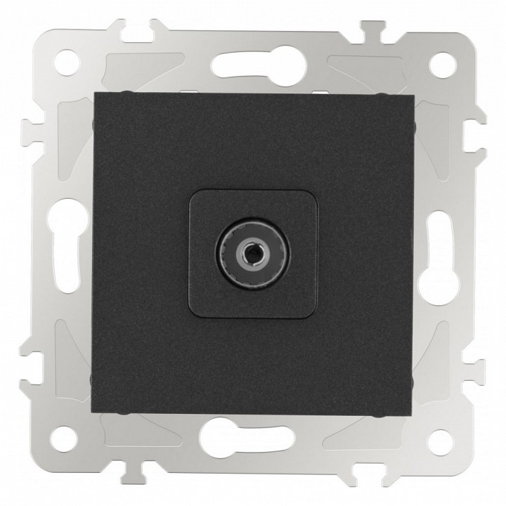 ТВ-розетка без рамки Arte Milano am-203 203.43-1.black