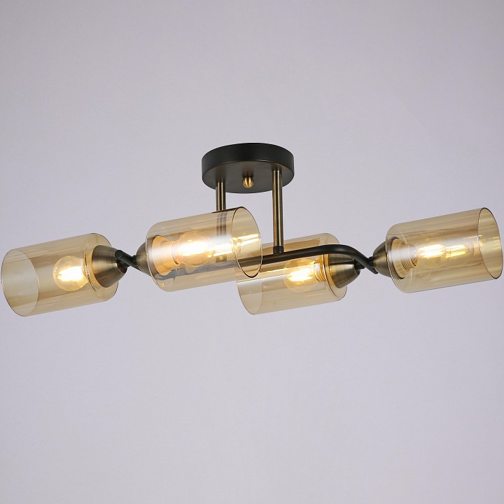 Светильник на штанге ILLUMICO Bice IL8148-4COU-79 BK BR Bice