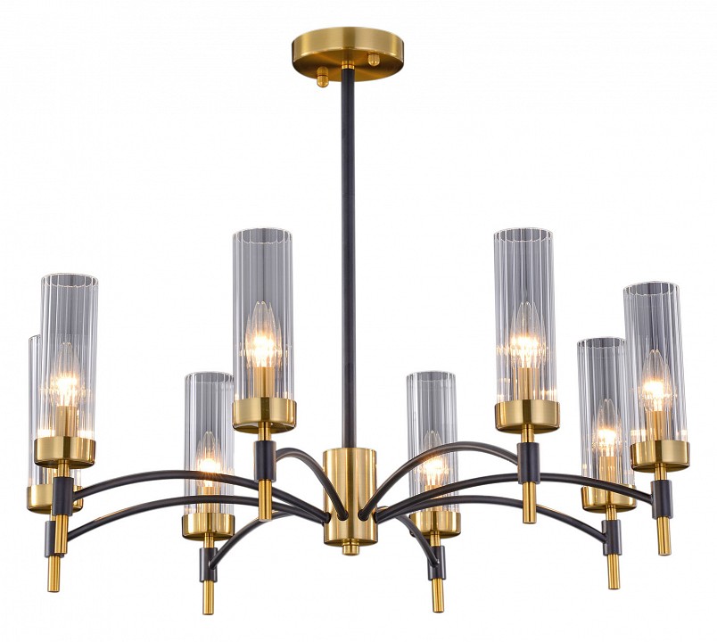 Подвесная люстра ILLUMICO BRASS TUBO IL5177-8PLS-29 BRASS TUBO
