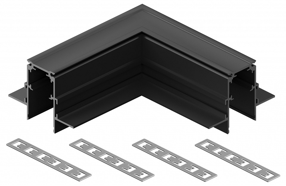 Соединитель угловой L-образный для треков встраиваемых Hesby Lighting ElDeko HSBL_0062