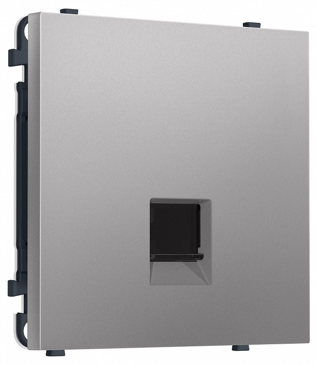 Розетка телефонная RJ-11 со штрокой, без рамки Ambrella Volt MS MS512030
