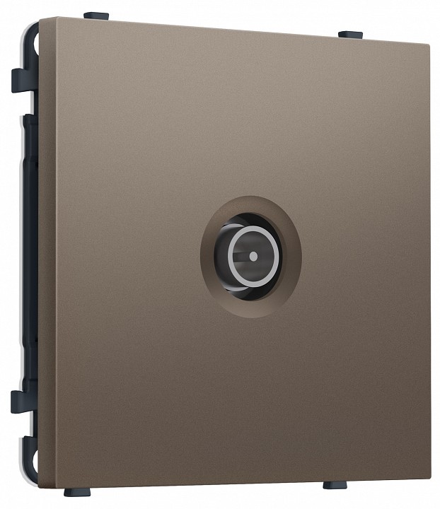 ТВ-розетка оконечная экранированная без рамки Ambrella Volt MS MS643005