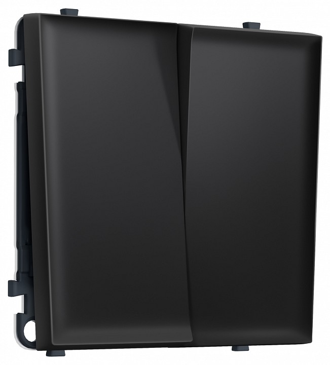 Выключатель двухклавишный без рамки Ambrella Volt MS MS803010
