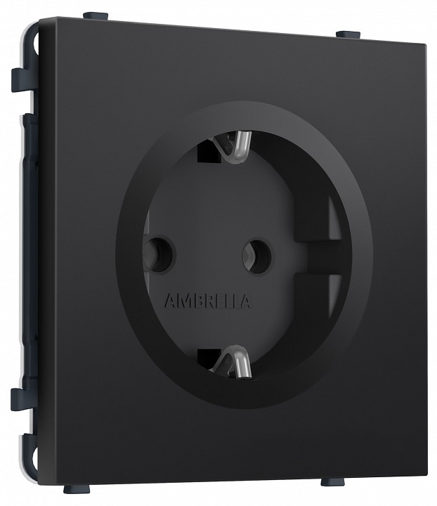 Розетка с заземлением, без рамки Ambrella Volt MS MS806010