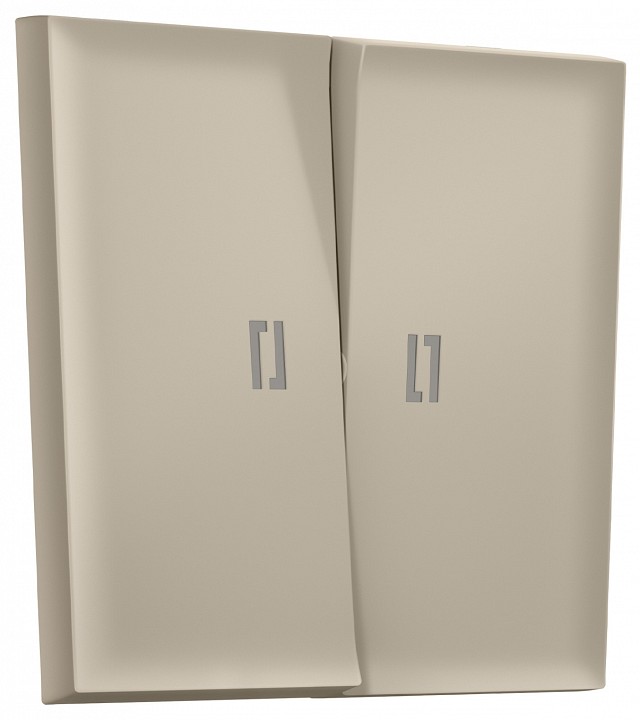 Клавиши для выключателя двухклавишного с подсветкой Ambrella Volt SIGMA SP3440