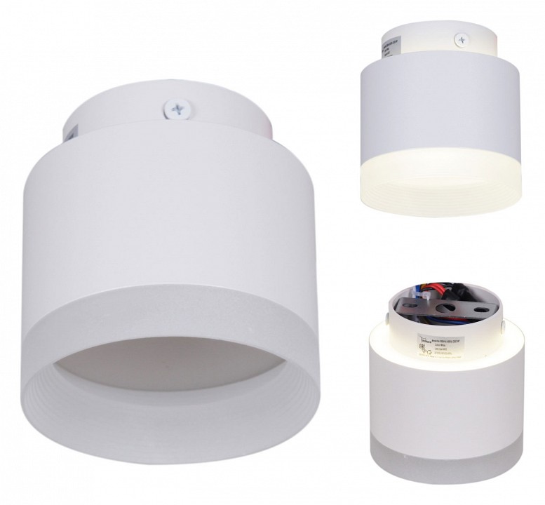 Накладной светильник Reluce Technical 53004 53004-9.5-001IL GX53+LED3W WT