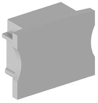 Заглушка для профиля Donel  DNCAP18505Grey
