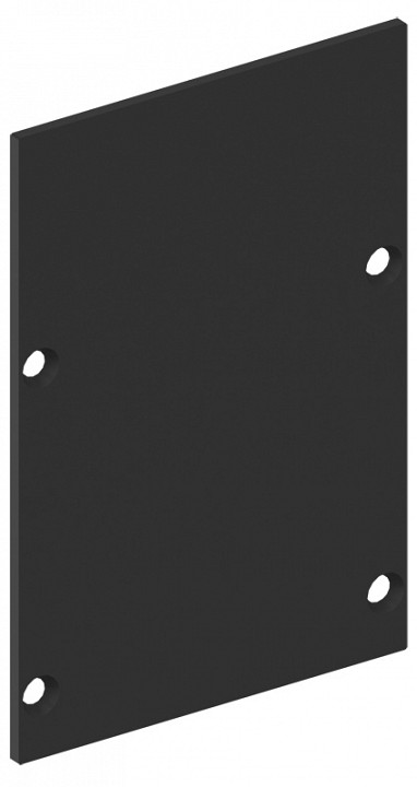 Заглушка для профиля Donel  DNCAP18516RAL9005