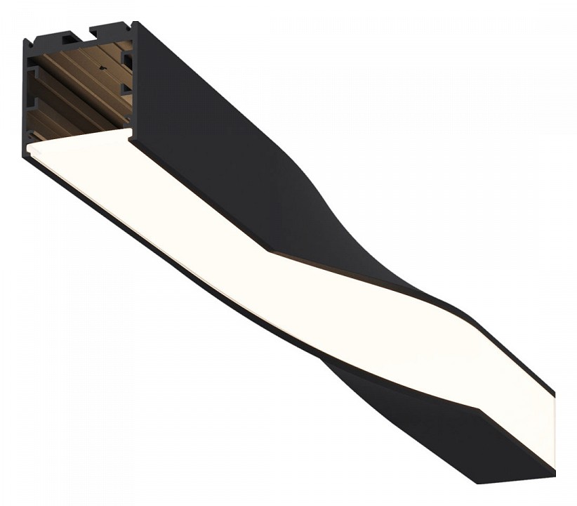 Профиль накладной Maytoni Led Strip Радиусный профиль ALM-3535R-B-TR-90°-0.4M