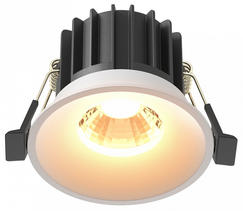 Встраиваемый светильник Maytoni Technical Раунд DL058-12W2.7K-W