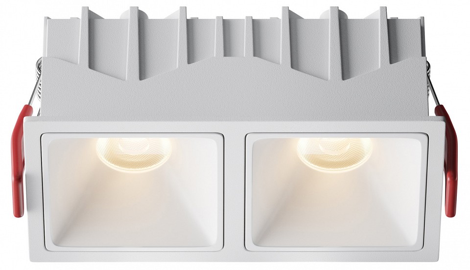 Встраиваемый светильник Maytoni Technical Альфа DL043-02-10W3K-SQ-W-1