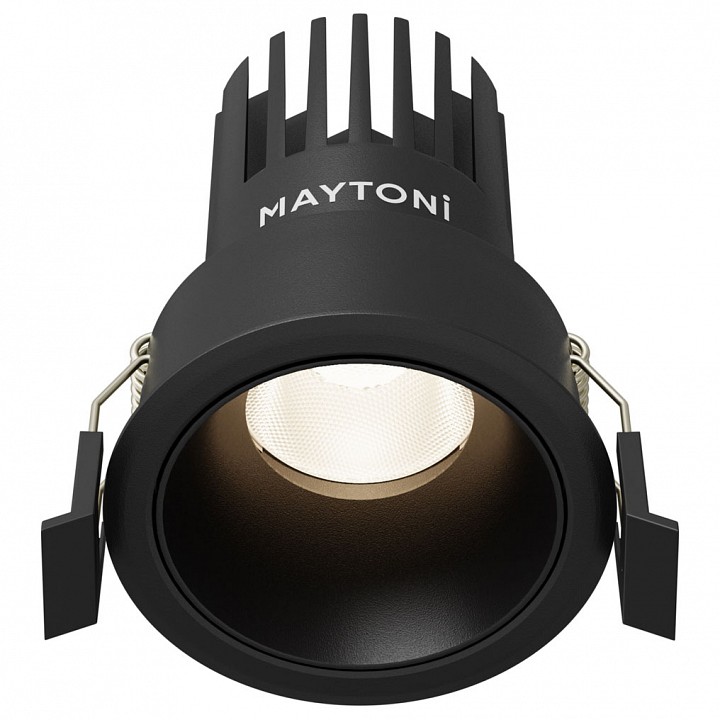 Встраиваемый светильник Maytoni Technical Омут DL115-10W-4K-B