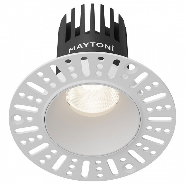 Встраиваемый светильник Maytoni Technical Омут DL119-10W-4K-TRS-W