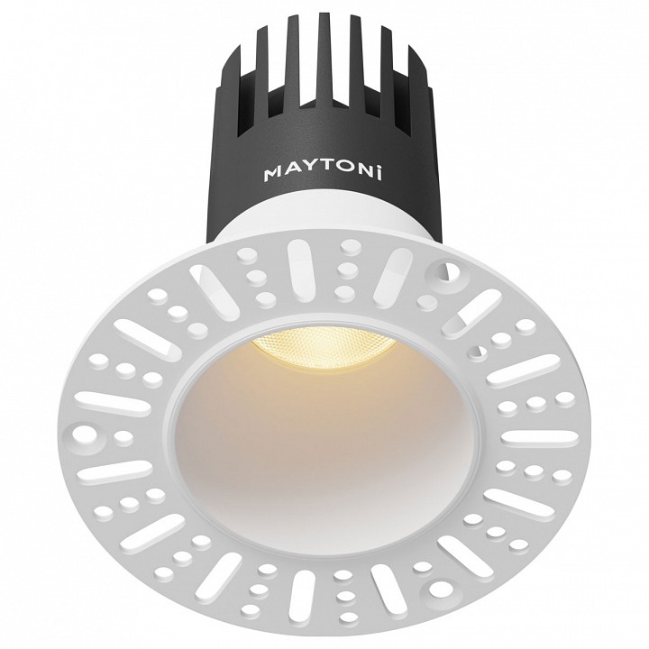Встраиваемый светильник Maytoni Technical Омут DL120-10W-2.7K-TRS-W