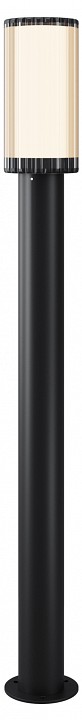 Наземный низкий светильник Maytoni Outdoor Рубчик O502FL-01B1